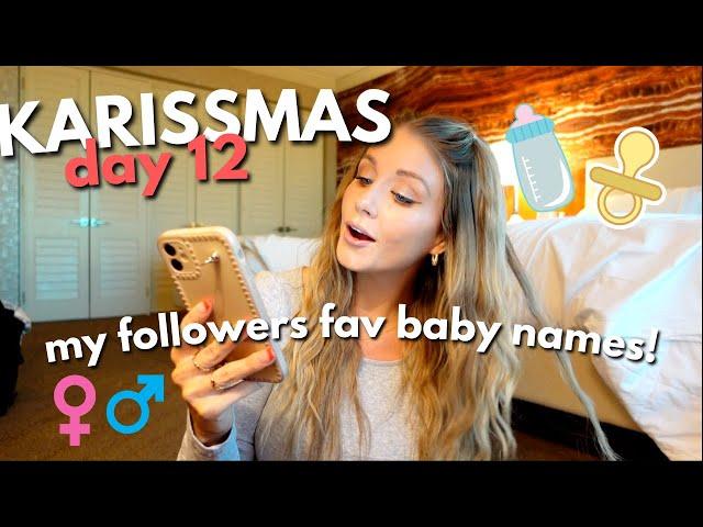 REACTING TO YOUR FAVORITE BABY NAMES!