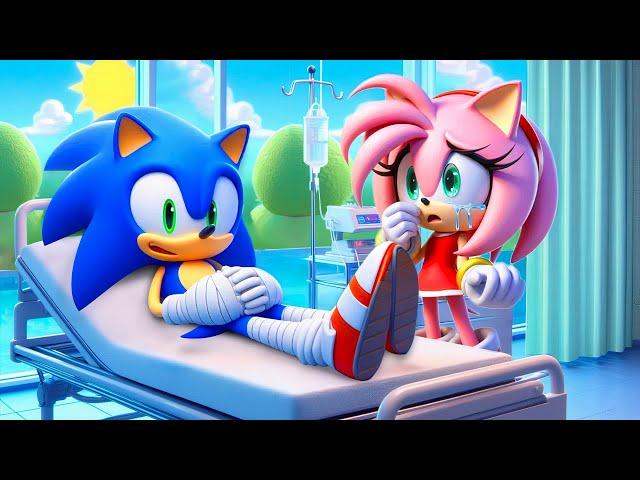 SONIC Is Really Sick?! Please Don't Give Up!! | Very Sad Story | Sonic The Hedgehog 3 Animation