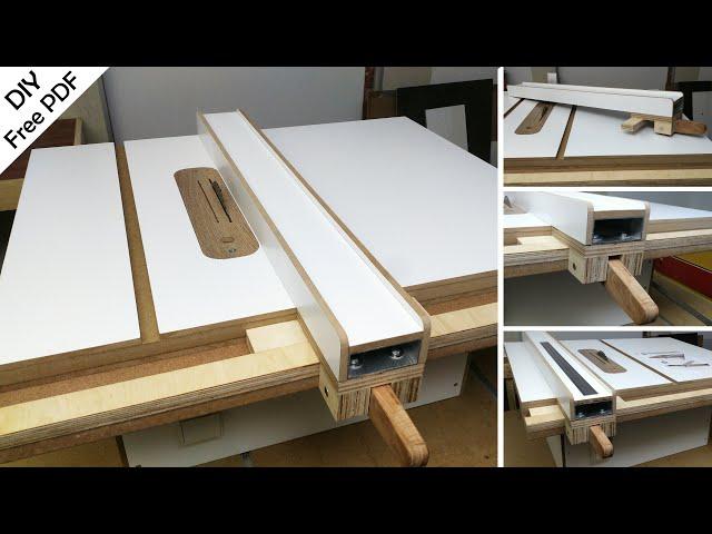 Table Saw Fence System (Simple Design) / DIY Fence