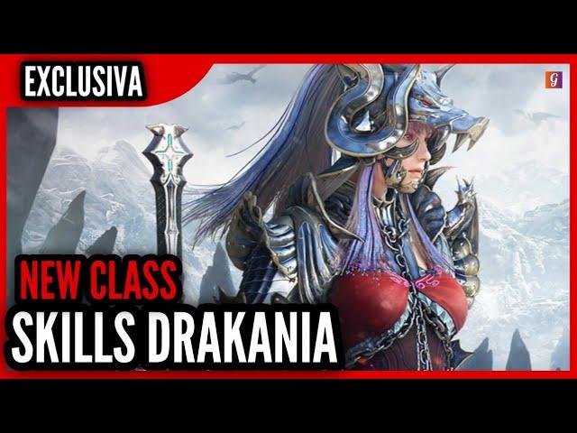 SKILLS DRAKANIA Black Desert NEW CLASS