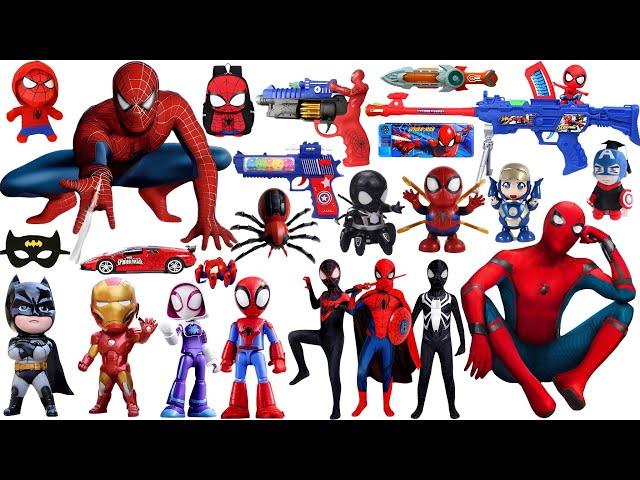 Marvel Popular Toy Collection | Spider Man Action Doll | Marvel Toy Gun Collection unboxing