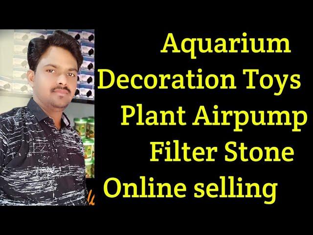 Fish Tank Decoration Products Lowest price || Online selling Aquarium accessories | Fish market