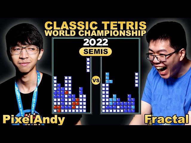 2022 CTWC - SEMIS - PixelAndy vs. Fractal - Tetris World Championship!