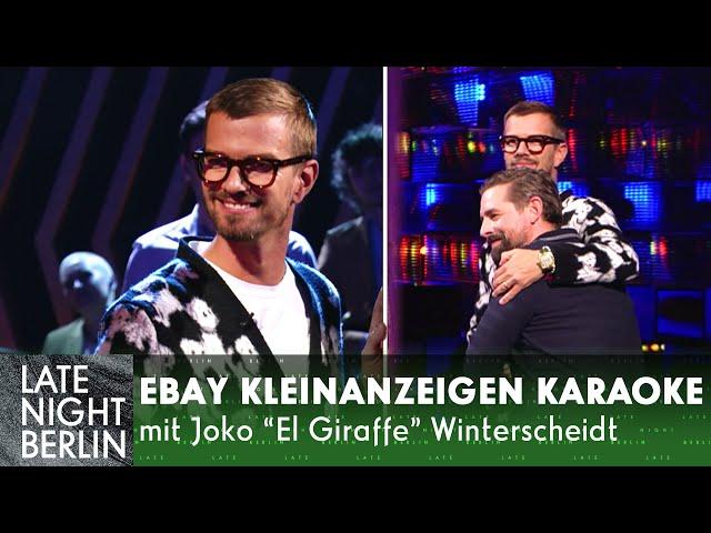 eBay Kleinanzeigen Karaoke mit Joko | Late Night Berlin