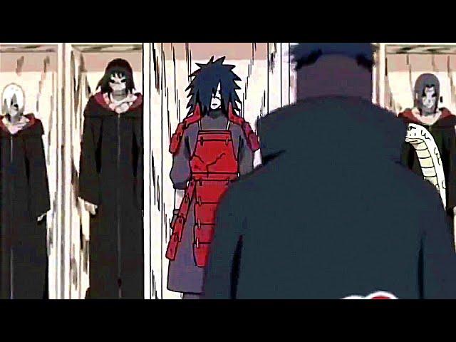 KABUTO SHOWS THE REAL MADARA TO OBITO