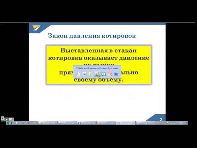 Роботы на Lua для QUIK. Робот Айсберг