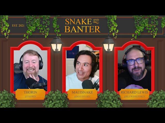 Why Stewie2K is unprofessional / cadiaN is cursed! - Snake & Banter 60 ft Richard Lewis