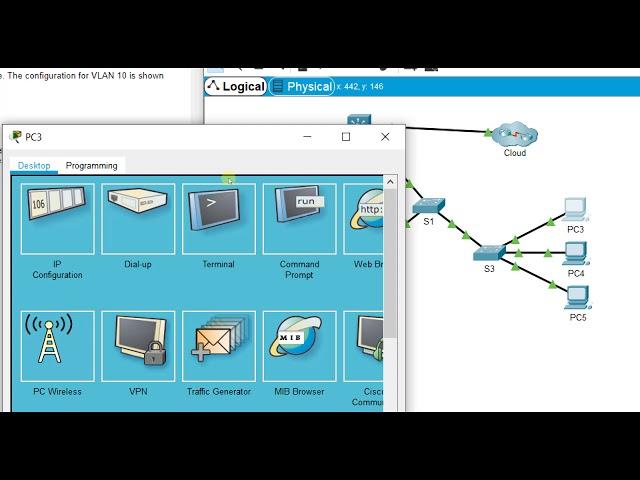 Packet Tracer 4.3.8 - Configure Layer 3 Switching and Inter-VLAN Routing