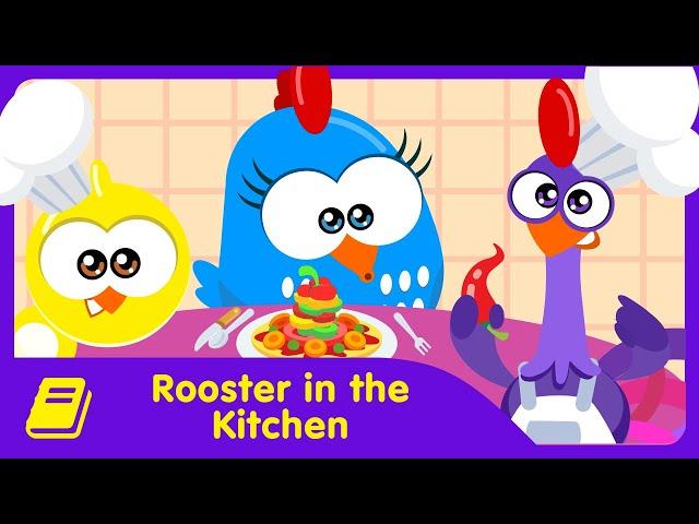 Lottie Dottie Mini | Rooster in the Kitchen | Kids Cartoons