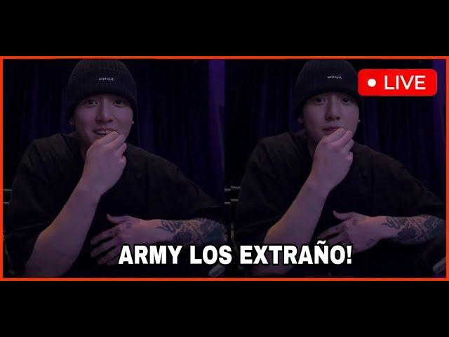 JUNGKOOK  LIVE NOW- Mini ConcertJUNGKOOK 18/12/2024 EN VIVO AHORA