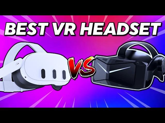 Meta Quest 3 vs Pimax Crystal Light. Best PCVR headset!