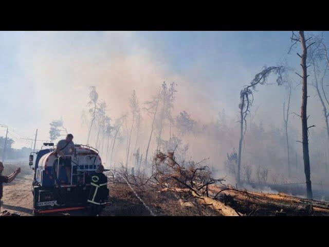 Харьков в дыму и пламени  30.09.24. ул Сумска.