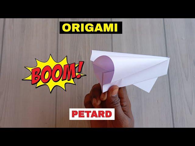 PETARD ORIGAMI TUTORIAL HOW TO MAKE PAPER BOOM TUTORIAL| #sound #origami #craft #tutorial #handmade