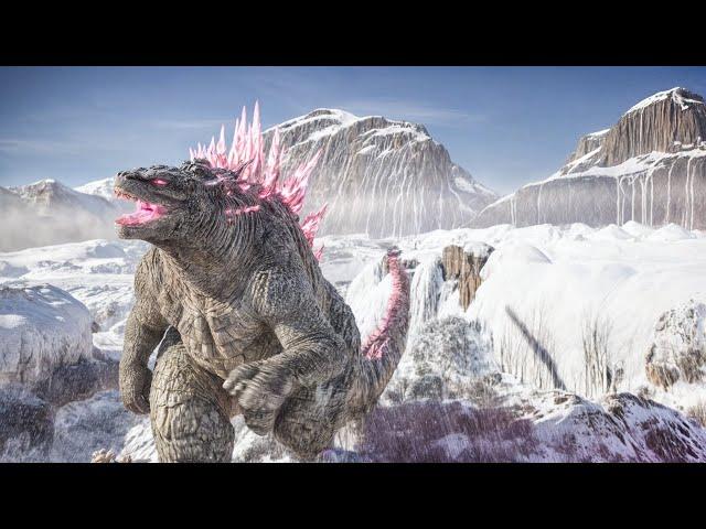 Godzilla in Winter Teaser #dazzlingdivine #godzillaxkongthenewempire