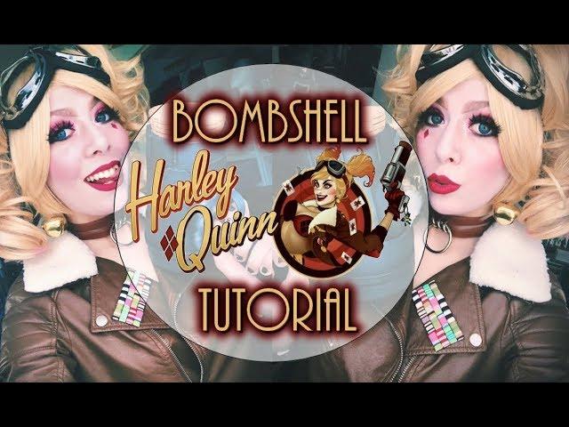 Bombshell Harley Quinn Makeup Tutorial