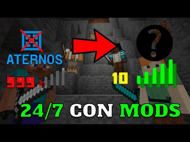 Como CREAR Un Servidor de Minecraft con mods GRATIS y FÁCIL para jugar con amigos sin aternos| 2024