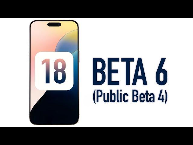 iOS 18 Beta 6 - Was ist neu? | Über 10 neue Funktionen & Veränderungen (Public Beta 4)