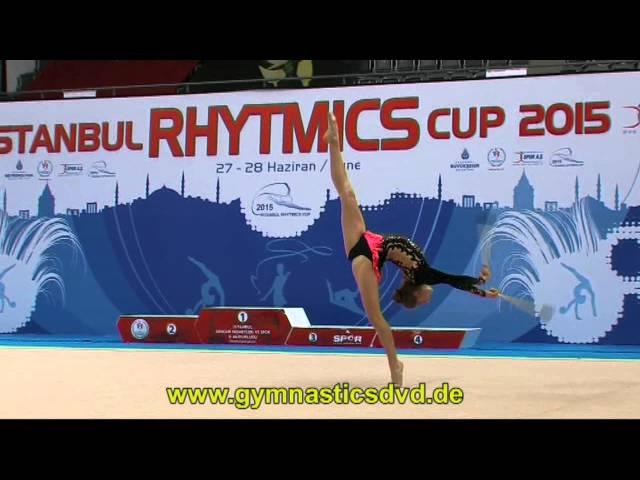 Angelina Zhilkina - RUS - Istanbul Rhythmic Cup 2015 - Junior 2001 - 03