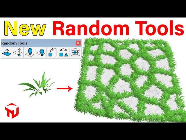 New Random Tools Plugin For SketchUp - TutorialsUp