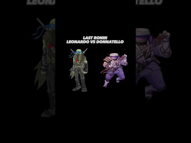 “TMNT Last Ronin Showdown: Donnie vs Leo (Who Wins?)”