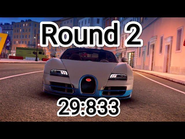 Asphalt 9 Elite Grand Prix Round 2 - 29:833 Bugatti Veyron