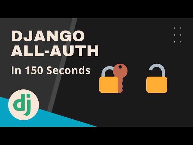 Django all-auth explained