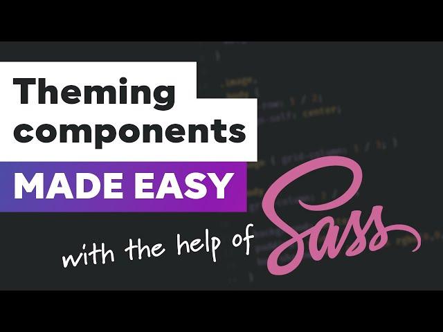 Create a color theme mixin with Sass