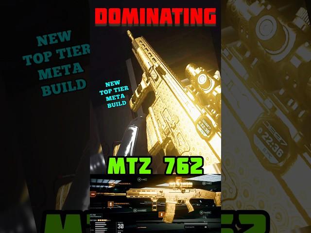 This *MTZ 762* Build is DOMINATING in WARZONE  | Best Class Setup | META | MW3 | COD #shorts #viral