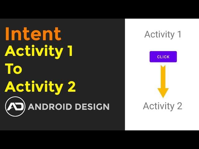 Open One Activity To Another Activity via Intent | @CodeByAshish