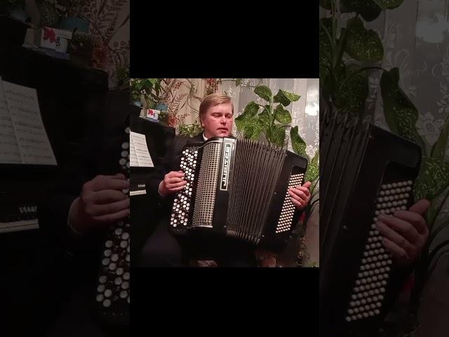 Майский вальс на баяне исполняет Д.Коваленко