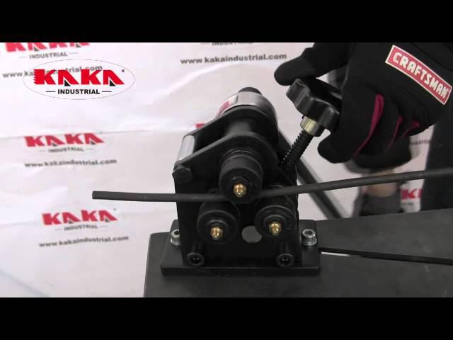 KAKA Industrial Manual Plate Steel Ring Roll Bender PR-3