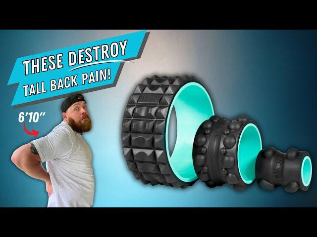 Reduce Big & Tall Back Pain with Chirp Wheel's XR 3-pack and Resistance Bands!