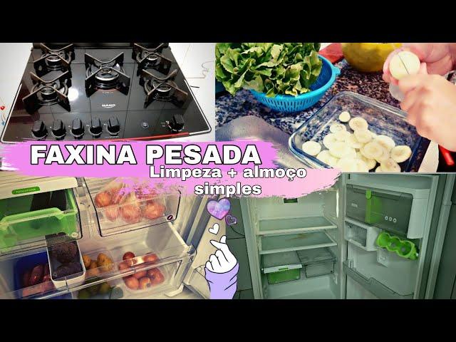 FAXINA COMPLETA|FAXINAPESADA | CASA LIMPISSÍMA E ORGANIZADA|FAXINA NA GELADEIRA|FAXINA NA COZINHA