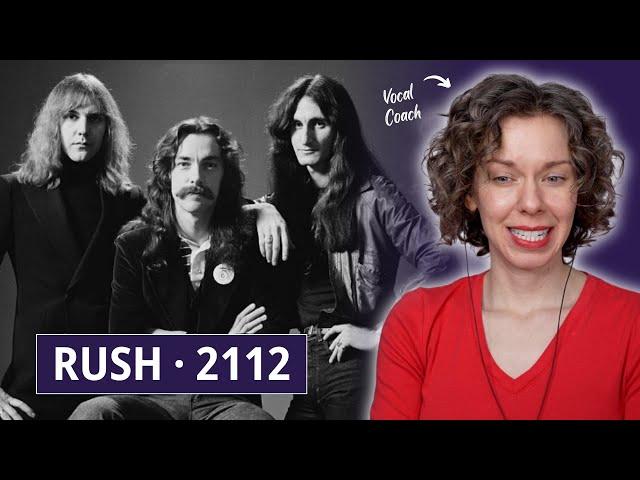 My first time hearing 2112! Vocal Coach reacts to Rush LIVE at the Capitol Theatre in 1976