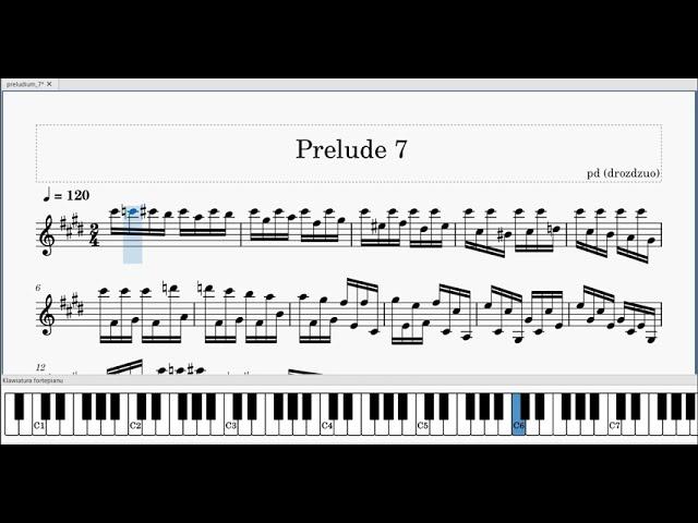 My own composition - Prelude 7