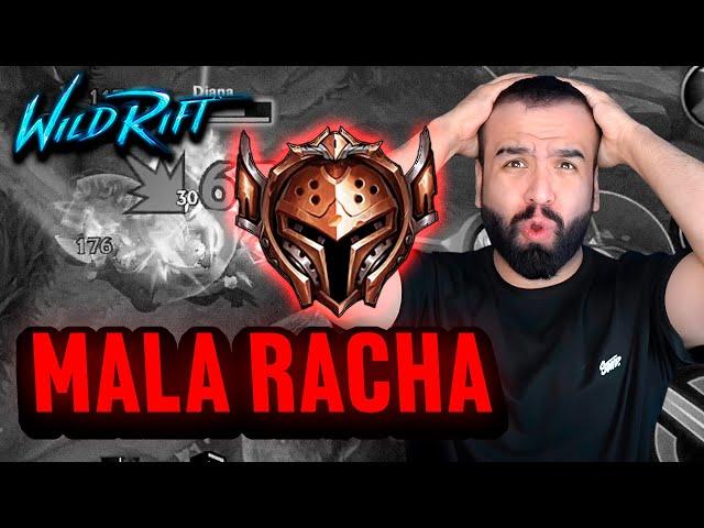 LA MALA RACHA CON ESTE MATCHMAKING | Wild Rift