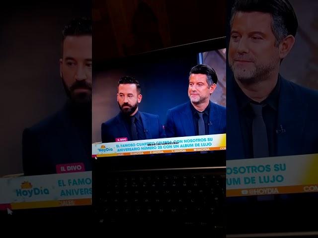 Il Divo interview Hoy Dia 21.12. 23.