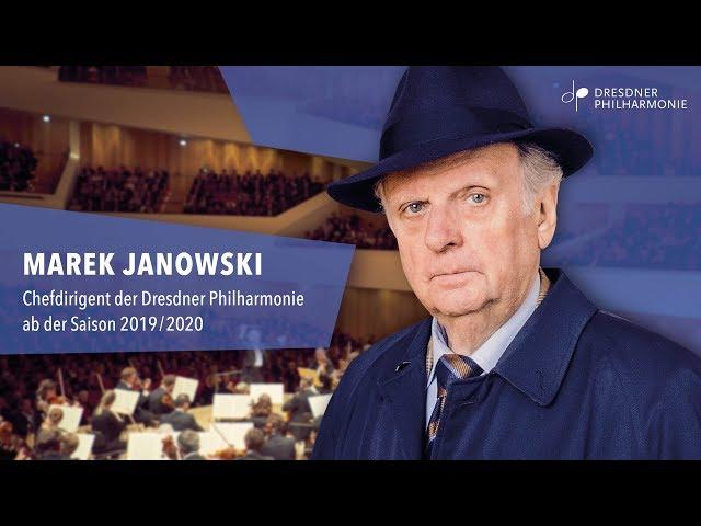 Marek Janowski – Principal Conductor of the Dresdner Philharmonie starting in the 2019-20 season