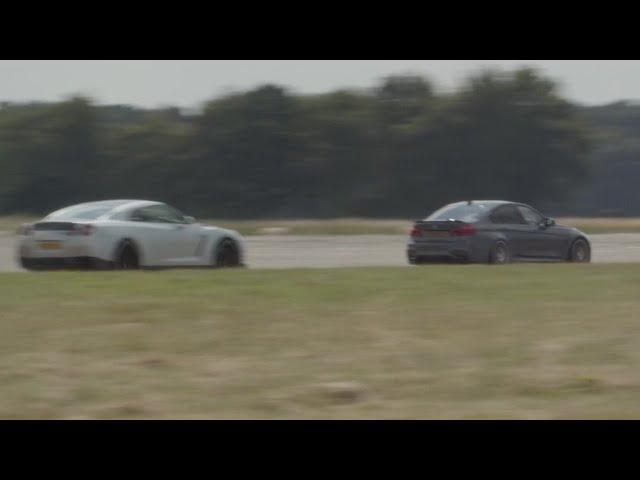 Nissan GTR vs 900hp BMW M3 - Drag Race | German VS Japanese Cars