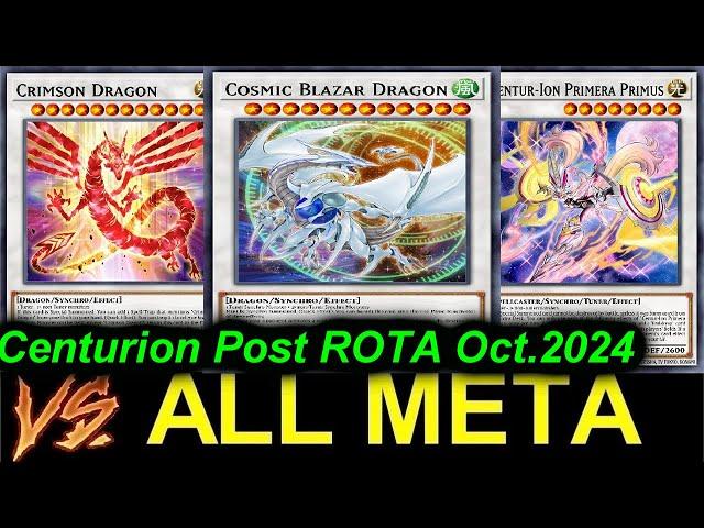 【EDOPRO】WHITE FOREST CENTUR-ION VS ALL META POST Rage of the Abyss Oct.2024