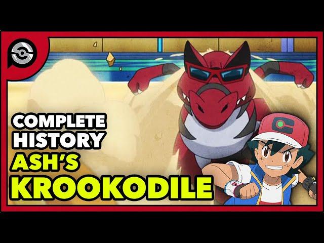 The History of Ash's Krookodile