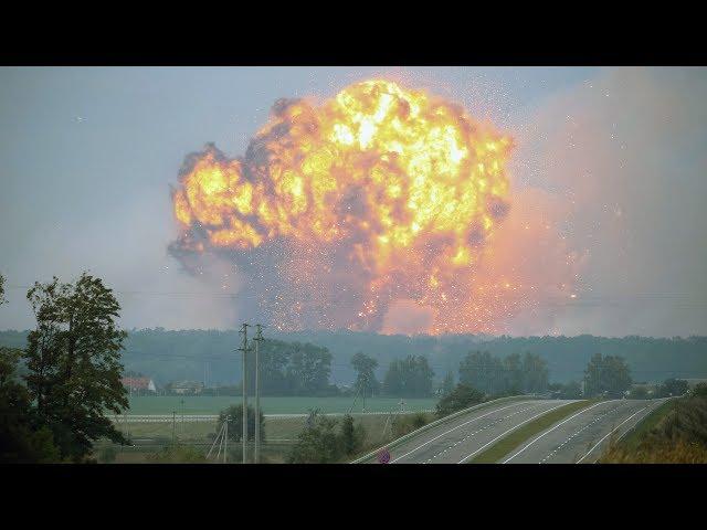 Взрывы на складе боеприпасов под Винницей