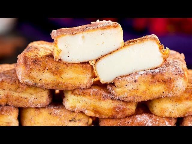 Жареное молоко - простой рецепт самого вкусного испанского десерта! | Appetitno.TV