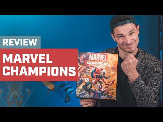 Marvel Champions Card Game Review by Board Game Hangover