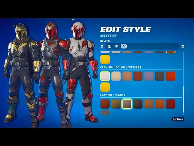 Customizable Mandalorian's Best Combos In Fortnite!