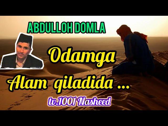 Abdulloh domla - Odamga alam qiladida …