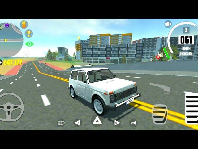 Car Simulator 2 - Driving Lada Niva (Chev) - Car Games Android Gameplay