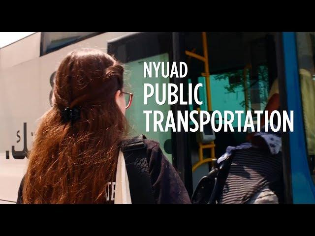 NYUAD: How to Get Around