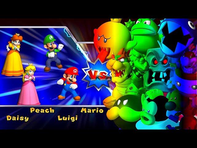 Mario Party 9 - Rainbow Boss Rush (All Rainbow Bosses)