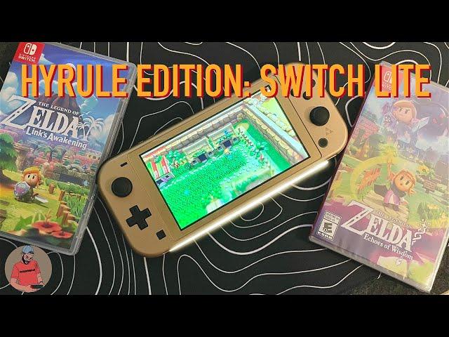 Nintendo Switch Lite Hyrule Edition – Zelda Fans Will Love This!